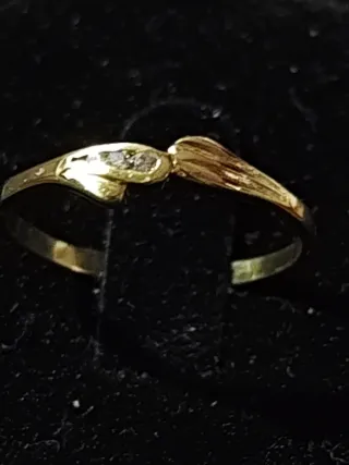 Anillo Oro 18k Circonitas