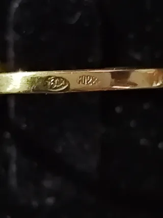 Anillo Oro 18k Circonitas