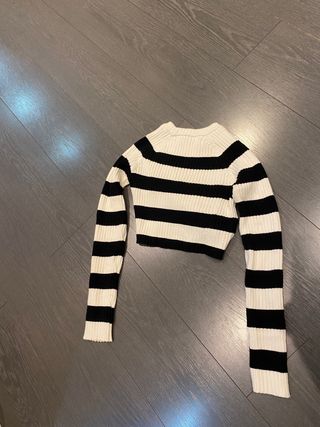 Jersey Bershka rayas canalé