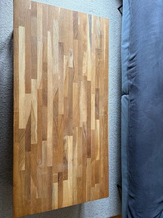 Mesa baja madera maciza. Marca AMPM de La Redoute.