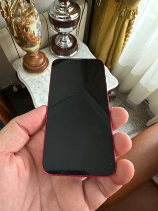 iPhone 13 mini 128Gb rosso. Batteria al 100%