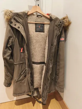 Parka Superdry forrada Talla 36