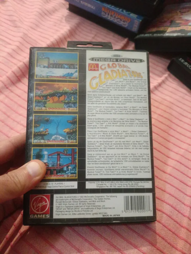 Global Gladiators Mega Drive Sega