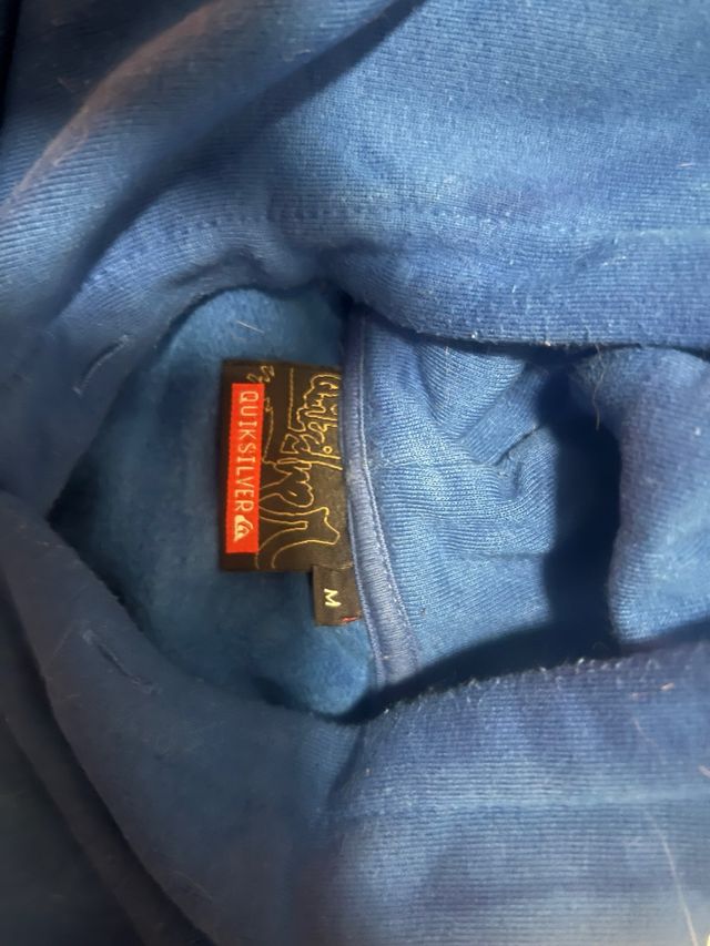 Sudadera Quiksilver Azul Talla M