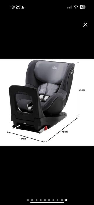 Britax Römer DUALFIX
Z-LINE, i-SIZE ISOFIX,3m-4año