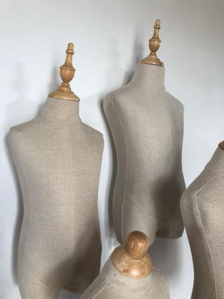 Maniquíes de medio cuerpo (Set de 4)