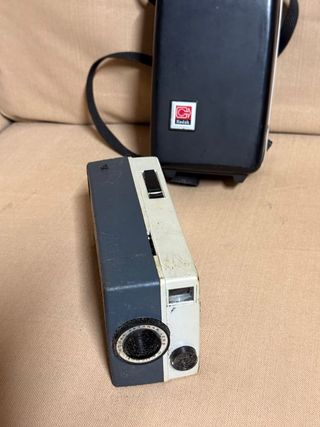 Cámara Kodak Vintage Gris/Blanco