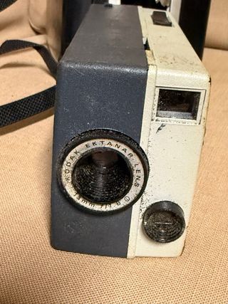 Cámara Kodak Vintage Gris/Blanco