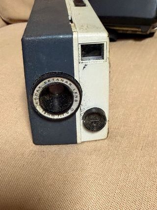 Cámara Kodak Vintage Gris/Blanco