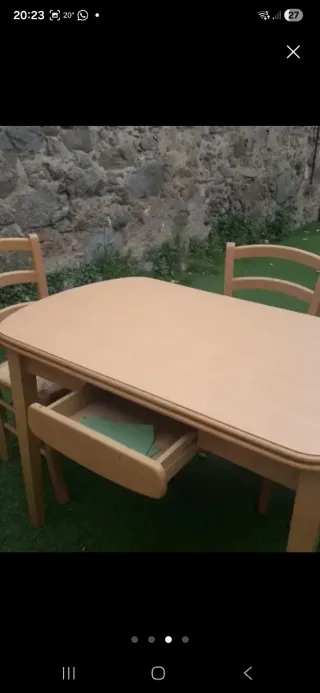 Mesa extensible madera comedor/cocina