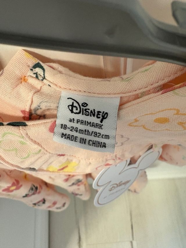 Vestido niña Disney Minnie Flores