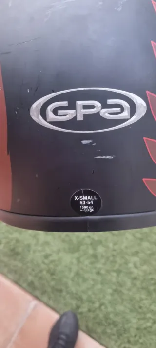Casco de moto integral