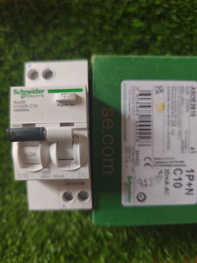 Dpn vigi 2x10 Acti9 iCV40N C10 Diferencial 10A