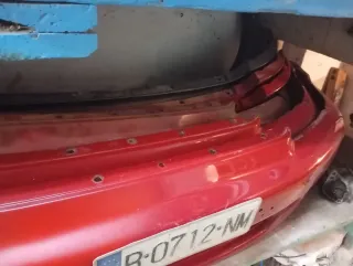 Parachoques Honda Civic EG Rojo