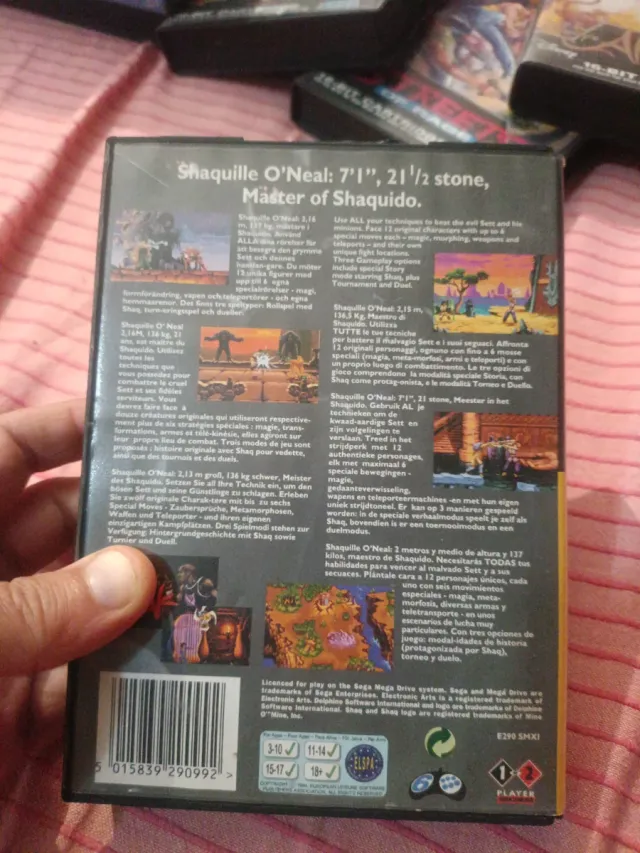 Shaq Fu Mega Drive Sega