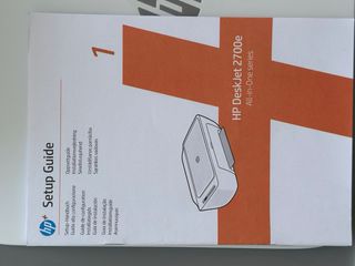 Impresora HP DeskJet 2700e + 2 cartuchos