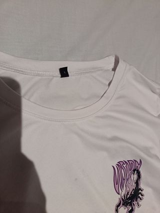 Camiseta Blanca Talla L con Diseño