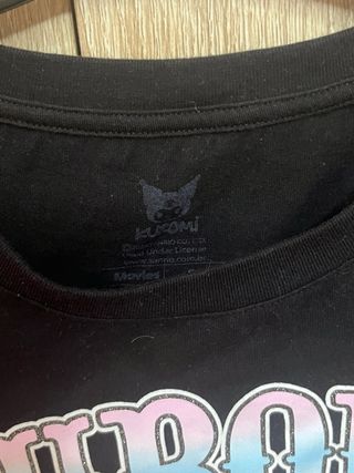 Camiseta Kuromi Box Fit Talla S