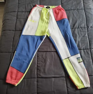 Pantalón GRIMEY Patchwork Multicolor