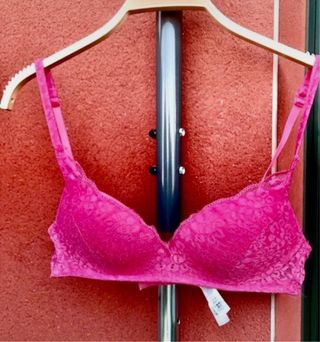 Sujetador fucsia push up 80B - Nuevo -