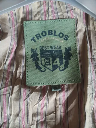 Chaqueta de piel mujer marrón