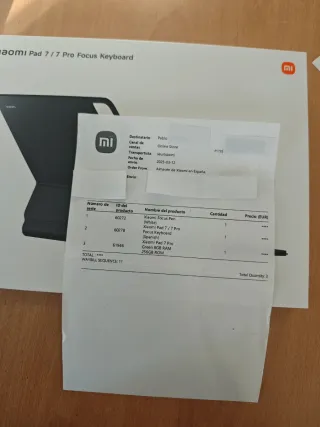 Teclado Xiaomi Pad 7/7 Pro