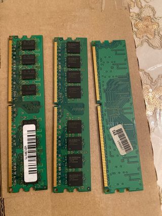 Lote RAM PC: Kingston, Samsung, Nanya