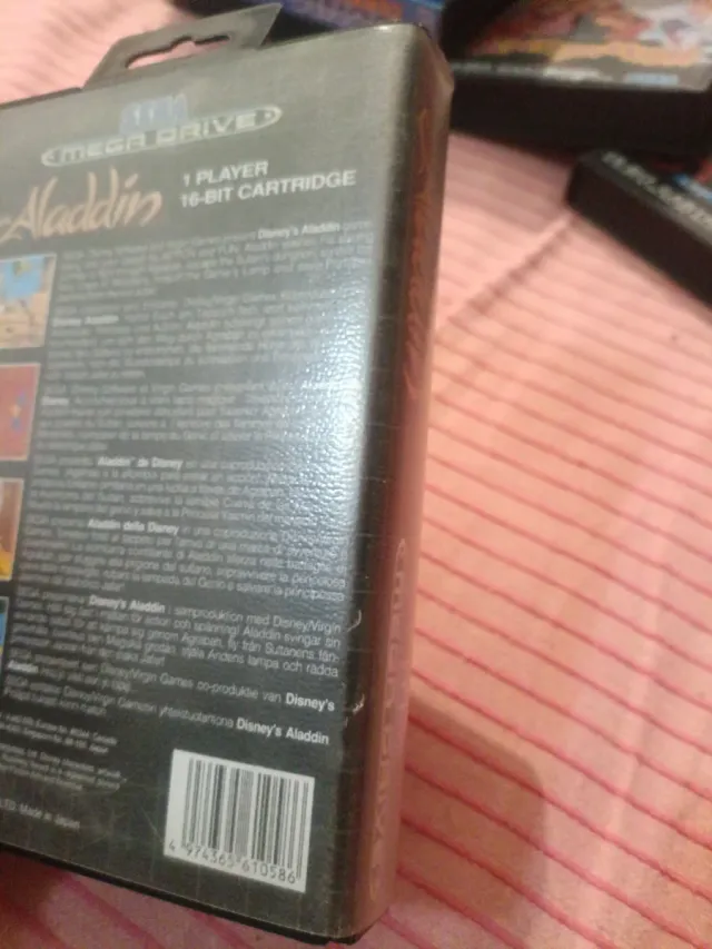 Aladdín Mega Drive Sega
