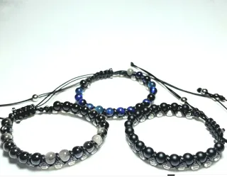 Pulsera Hombre... Hecho a Mano Entre Nudos