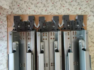 Guías de cajón con freno 50 cm