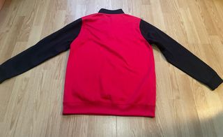 Sudadera Joma Mar Abierto Negra y Roja