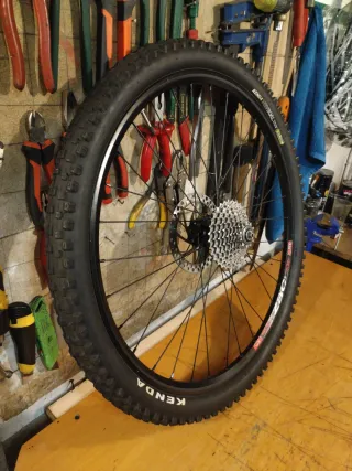 Rueda (26)×2.1.GURPIL( MAVIC) 9 PINIONES.disc160mm