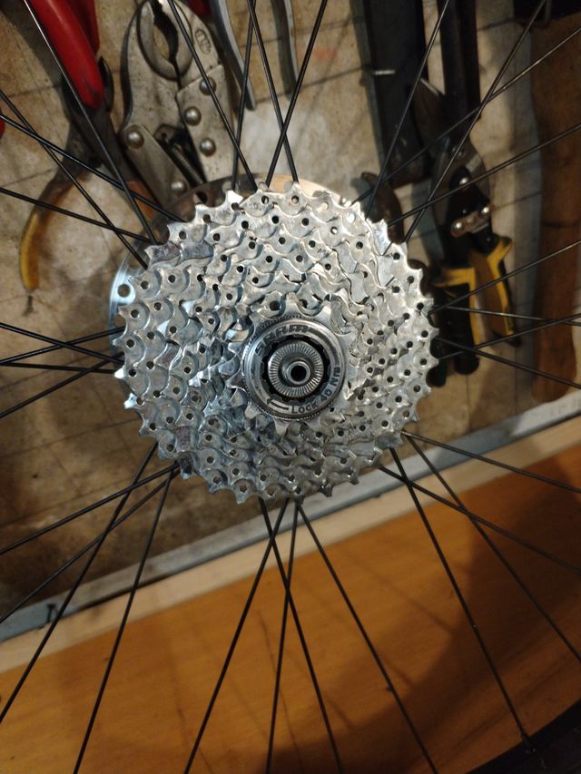 Rueda (26)×2.1.GURPIL( MAVIC) 9 PINIONES.disc160mm