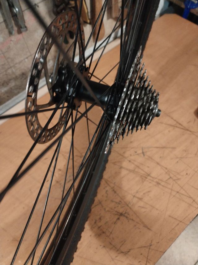 Rueda (26)×2.1.GURPIL( MAVIC) 9 PINIONES.disc160mm