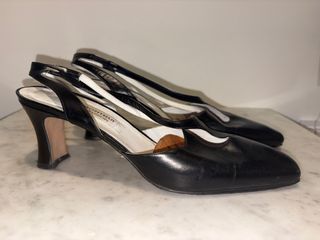 Zapatos de vestir piel negros talla 39