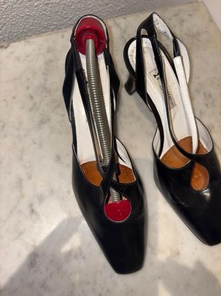 Zapatos de vestir piel negros talla 39