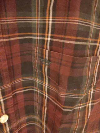 Camisa cuadros Dockers hombre