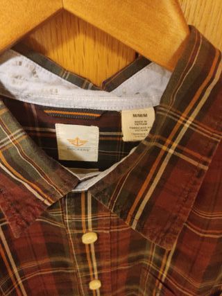 Camisa cuadros Dockers hombre