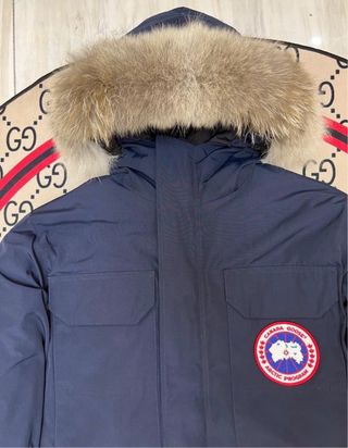 Abrigo Invierno Canadá Goose Azul
