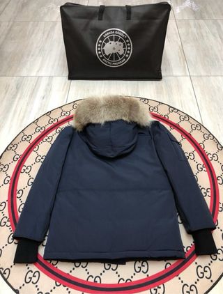 Abrigo Invierno Canadá Goose Azul