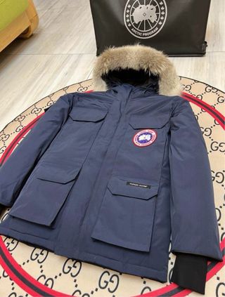 Abrigo Invierno Canadá Goose Azul