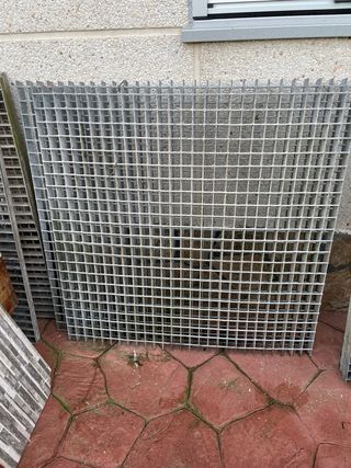 Rejillas de acero galvanizado para construcción