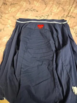 Camisa Zara Slim Fit Azul Talla S