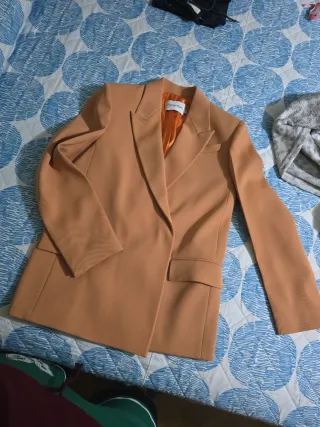 Americana Calvin Klein Mujer Naranja