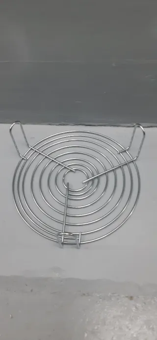 Rejilla de vapor metálica