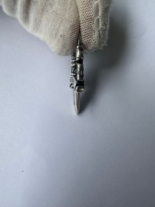 Colgante Daga Chrome Hearts Plata Auténtico