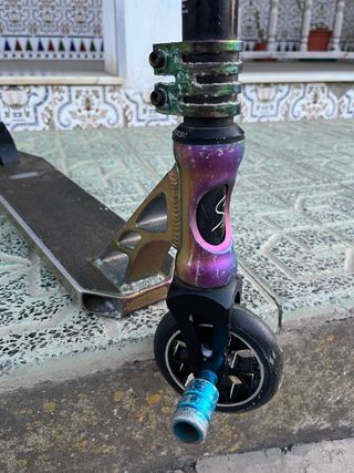 Patín Scooter cromado