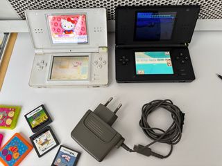 2 Nintendo DS Lite (Negro y Blanco)