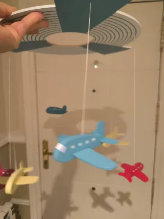 Lampada da soffitto per bambini Aircraft