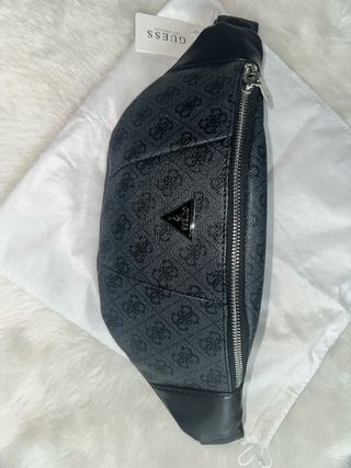 Riñonera Guess Negra y Gris